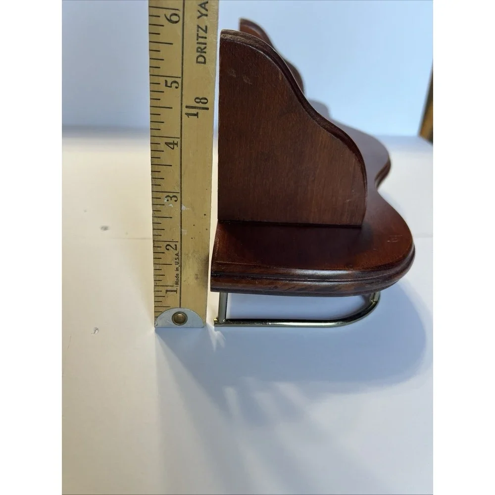 HOMCO Vintage Wood Wall Shelf 16
